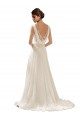 Discount V-Neck Lace Wedding Dress On Chiffon