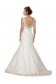 Discount Sweethart V-Neckline Lace Wedding Dress with Shoulder Straps