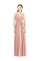 Discount Romantic Full length Long Chiffon Bridesmaid Dress
