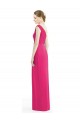 Discount One Shoulder Long Chiffon Bridesmaid Dress