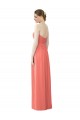 Discount Draped Sweetheart Strapless Chiffon Bridesmaid Dress