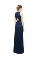 Discount Sleek Halter Neck Chiffon Bridesmaid Dress 