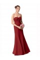 Discount Full Length Sweetheart Chiffon Bridesmaid Dress with Ruched Bodice