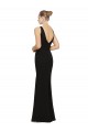 Discount Open V-Back Chiffon Bridesmaids Dress with V-Neckine