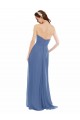 Discount Classic Strapless Bridesmaids Dress with Draped Sweetheart Bodice and Side Slit