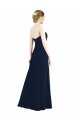 Discount Sweetheart Neckline Draped Floor Length Chiffon Bridesmaid Dress