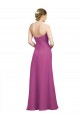Discount Sweetheart Neckline Pleated Chiffon Bridesmaid Dress with Low Back