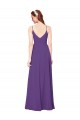 Discount High Halter Chiffon Bridesmaid Dress with Keyhole