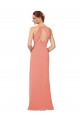 Discount Flirty Chiffon Bridesmaid Dress with Modern Back Detail