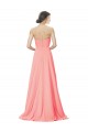 Discount Strapless Chiffon Bridesmaid Dress with Ruched Sweetheart Neckline
