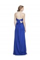 Discount Sweetheart Neckline Chiffon Ruched Bodice Tie Back Bridesmaid Dress