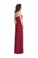 Discount Full Length Lux Chiffon Blouson Bodice Bridesmaid Dress