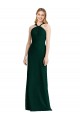 Discount Sleek Full-Length Twist Halter Chiffon Bridesmaid Dress