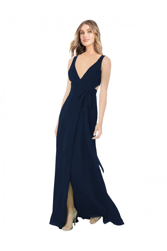 Discount Bridesmaid Dresseschiffon Wrap Bridesmaid Dress