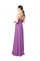 Discount Braided Straps Cross Back Sweetheart Chiffon Bridesmaid Dress