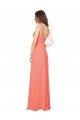 Discount Empire Waist Spaghetti Straps Sweetheart Chiffon Bridesmaid Dress