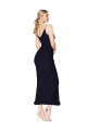 Discount Chiffon High Neck Spaghetti Straps Short Cocktail Bridesmaid Dress / Formal Prom Dress