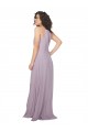 Discount Halter Neck Bridesmaid Dress with Bow