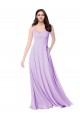 Discount Chiffon A-Line Chiffon Bridesmaids Dress with Ruched Bodice