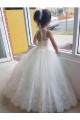 Discount Ivory Ball Gown Floor Length Flower Girl Dress