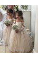 Discount Ivory Ball Gown Sweetheart Chapel Train Long Sleeve Flower Girl Dress