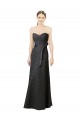 Discount Strapless Lace Bridesmaid Dress with Sweetheart Neckline