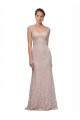 Discount Sweetheart Neckline Cap Sleeves Lace Bridesmaid Dress / Prom Dress with Twist