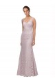 Discount Lace V-Neckline Long Full Length Bridesmaid Dress / Prom Dress