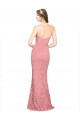 Discount Fitted Sweetheart Mermaid Lace Bridesmaid Dress / Prom Dress