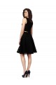 Discount Two Piece Short Lace Cocktail Bridesmaid Dress with Jewel Neckline