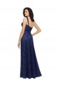Discount Chantilly Lace V-Neck Bridesmaid Dress