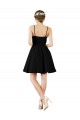 Discount Halter Neck Short Knee Length Satin Cocktail Bridesmaid Dress