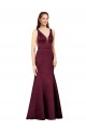 Discount Sexy Formal Satin Bridesmaid Dress / Prom Dress with Side Cutouts