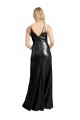 Discount Full Length A-Line Formal Sequin Bridesmaid Dress / Prom Dress with Spaghetti Straps V-Neckline