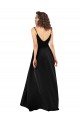 Discount High Low V-Neckline Formal Silky Satin Tulip Bridesmaid Dress / Prom Dress with Wrap Skirt