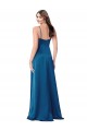 Discount Cowl Neck Salky Satin Bridesmaid Dress / Prom Dress