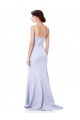 Discount Sweetheart High Neck Sleeveless Formal Crepe Bridesmaid Dress / Prom Dress