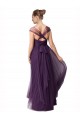 Discount Full Length Long Tulle Bridesmaid Dress with Sweetheart Neckline