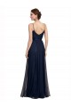 Discount Spaghetti Strap Tulle Bridesmaids Dress with Ballerina Neckline