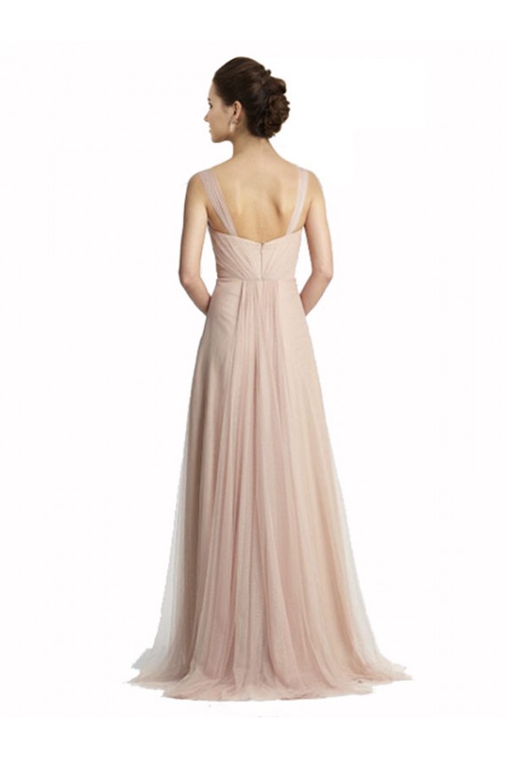 Discount Sweetheart A-Line Tulle Draped Bridesmaid Dress