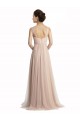 Discount Sweetheart A-Line Tulle Draped Bridesmaid Dress