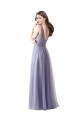 Discount Sweetheart Tulle Bridesmaid Dress with Fully Embroidered V-Neck Bodice