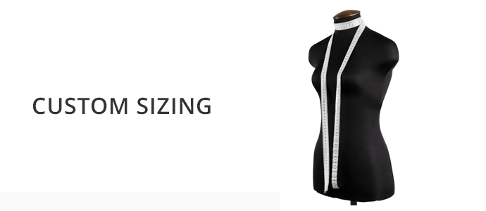 Custom Sizing | Discount Wedding Shop