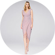 Discount Cocktail Length Bridesmaid Dresses