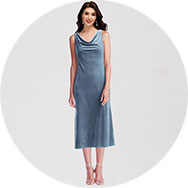 Discount Midi Length Bridesmaid Dresses