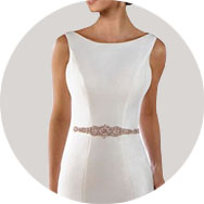 Discount Bateau Wedding Dresses