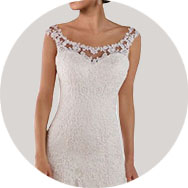 Discount Scoop Neck Wedding Dresses